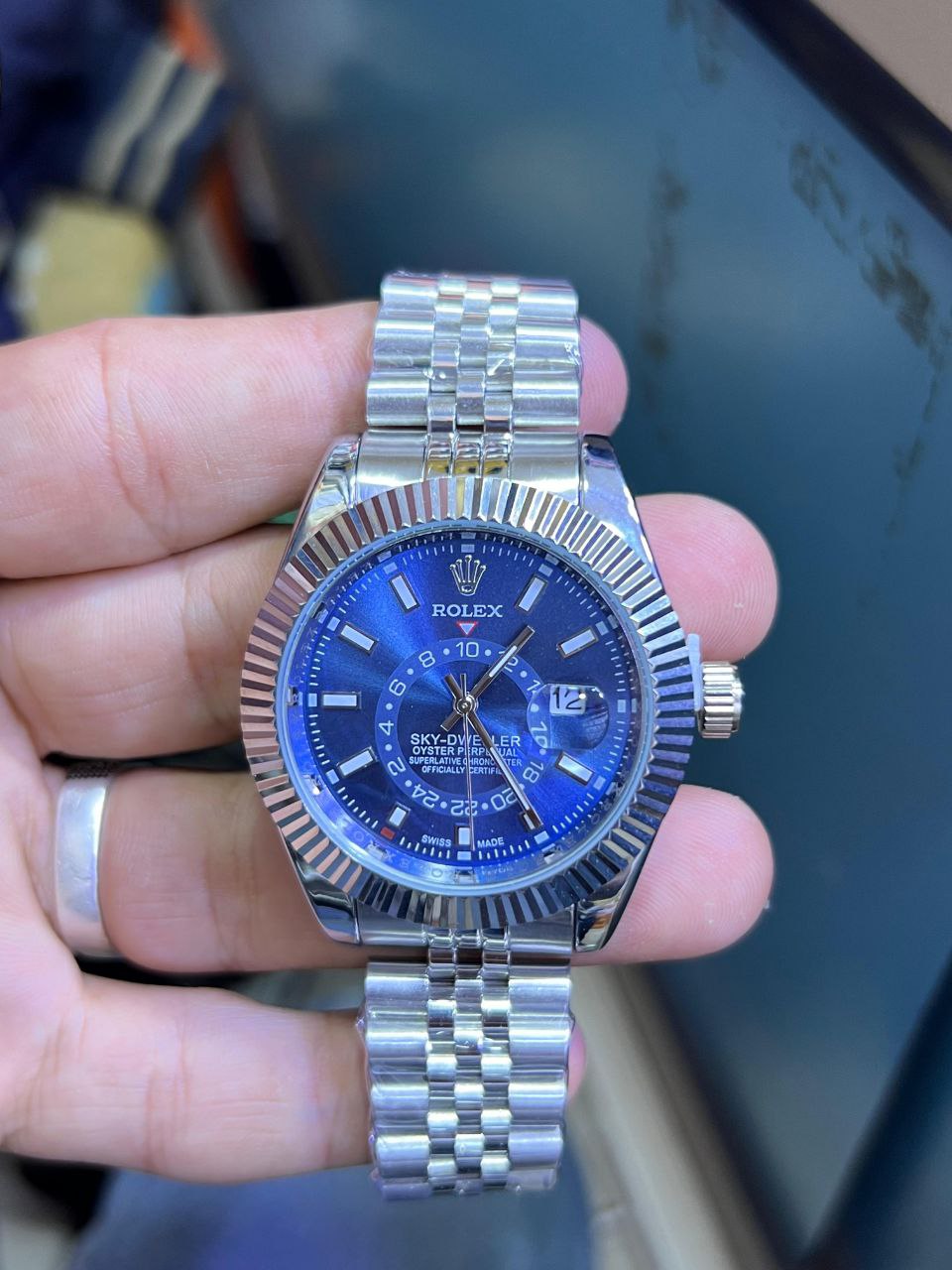 la montre Rolex datejust fluted motif